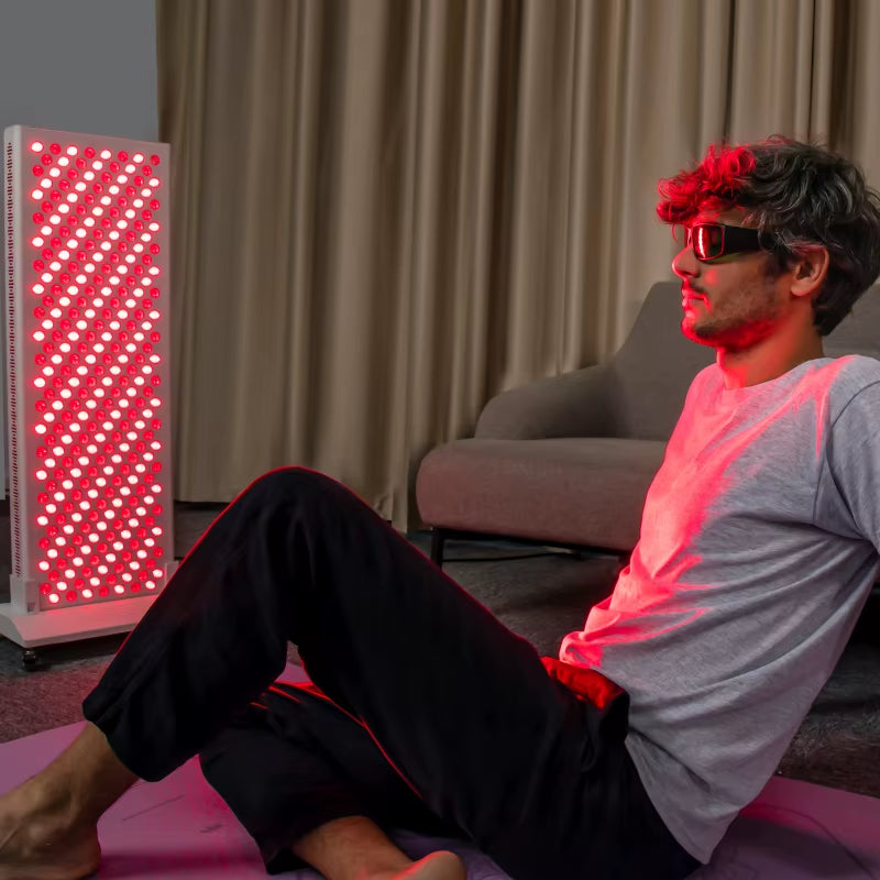 Red Light Therapy Wall Mount Red Light Panel Holder Full Body near Infrared Red Light Led Panel Bed