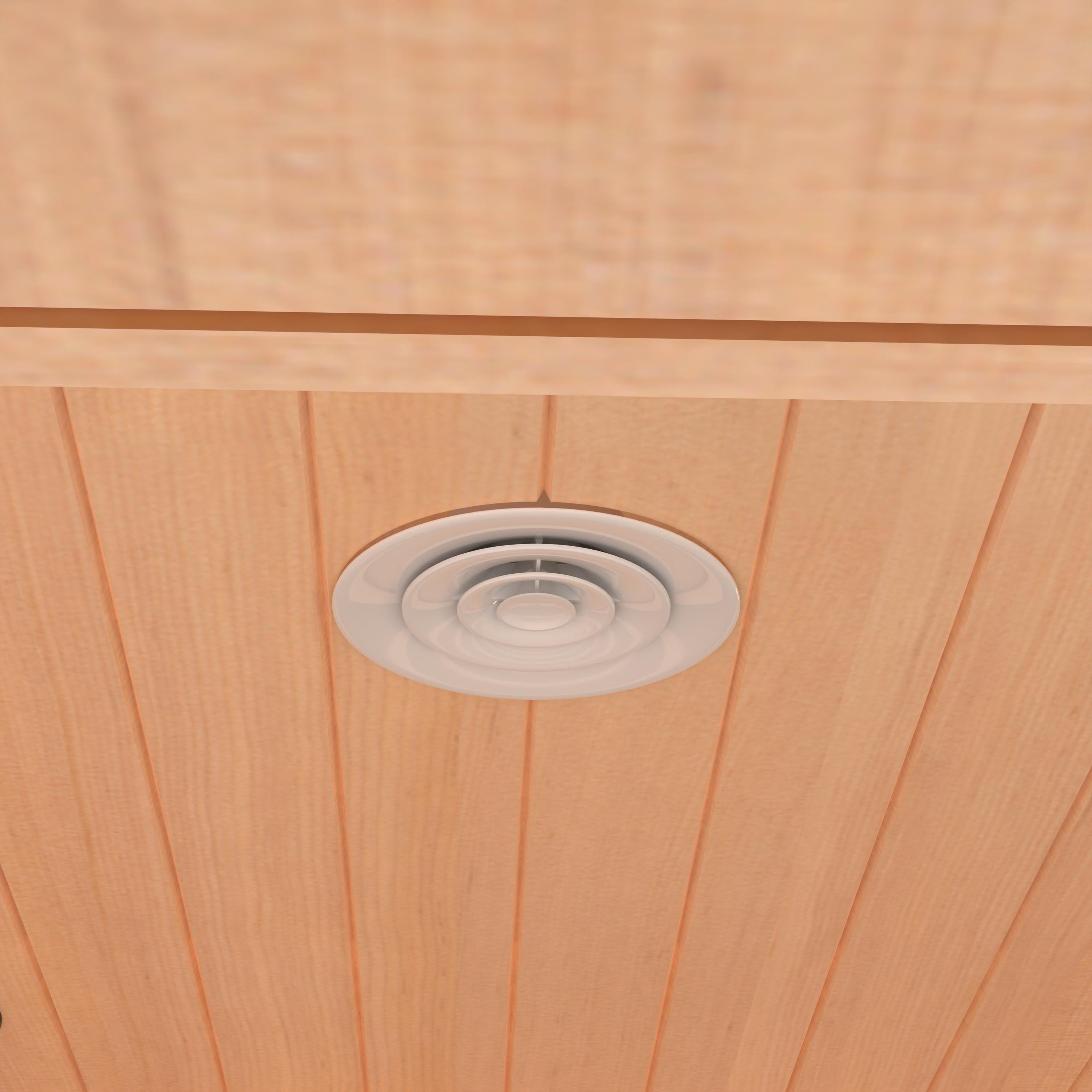 Steam Sauna, 120V/900W Infrared Sauna Room, Indoor Wooden Sauna with Adjustable Temperature, Timer, Bluetooth Music Connection, Foot Care, Light Setting for Spa, Gym