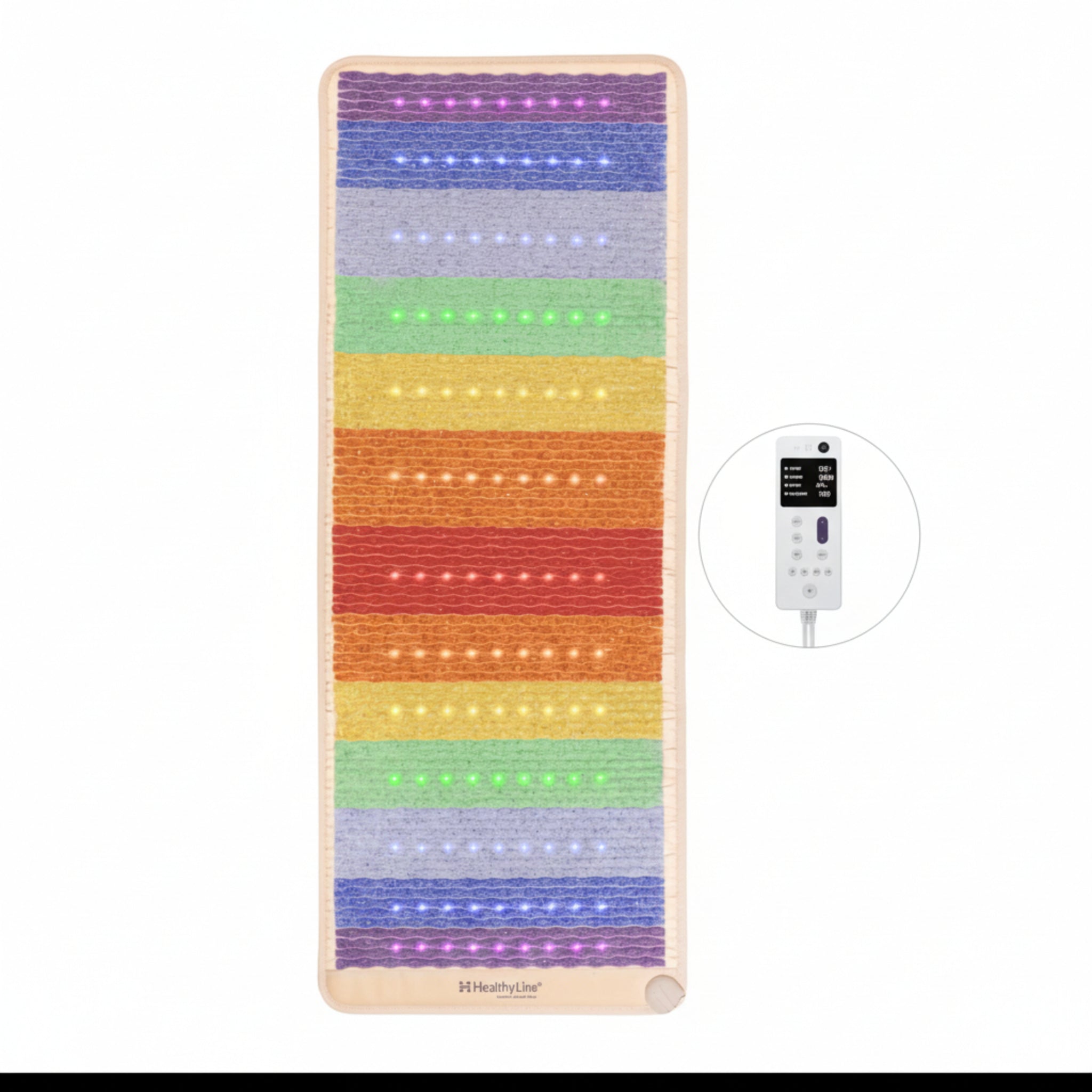 Rainbow Chakra Series | PEMF Far Infrared Heating Mats