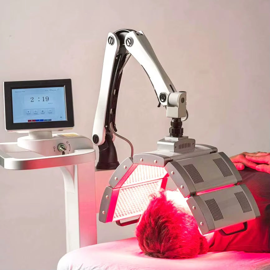 Professional Red Light Therapy Panel for Skin Healing after Laser Procedures Red Blue Yellow Light Therapy PDT KN-7000A
