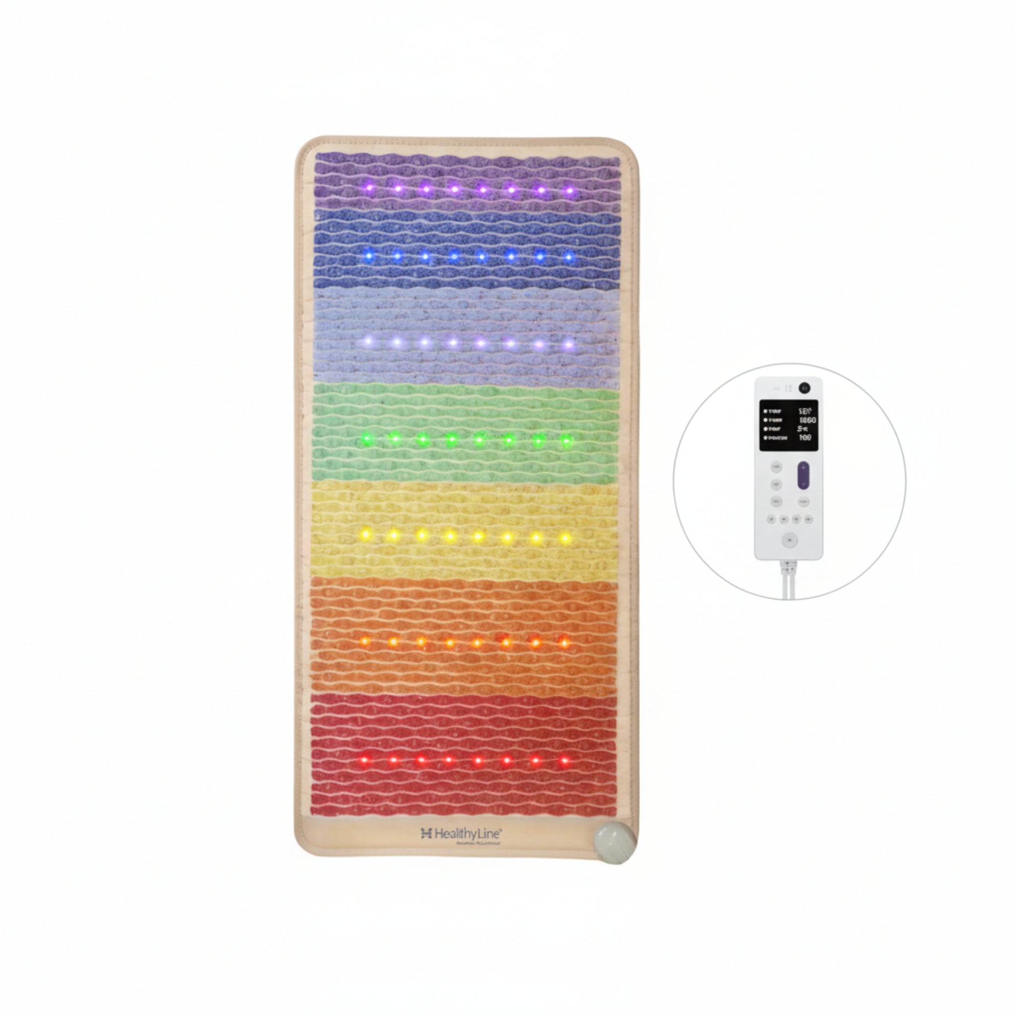 Rainbow Chakra Series | PEMF Far Infrared Heating Mats