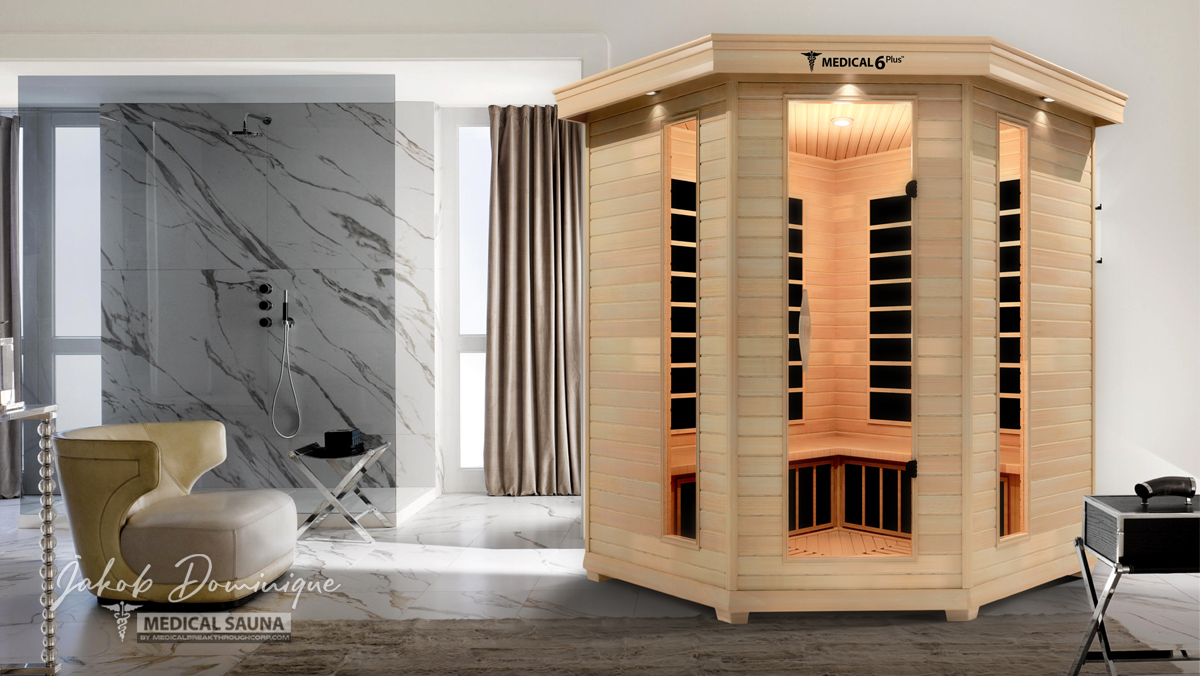 6 Person Indoor Infrared Full Spectrum Sauna | Medical 6 Plus™