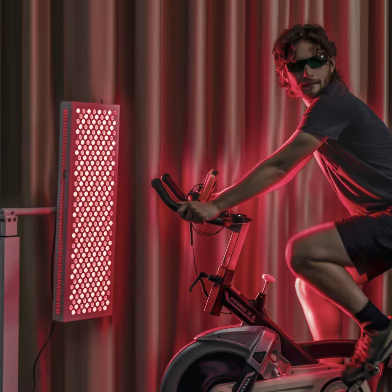 Red Light Therapy Wall Mount Red Light Panel Holder Full Body near Infrared Red Light Led Panel Bed