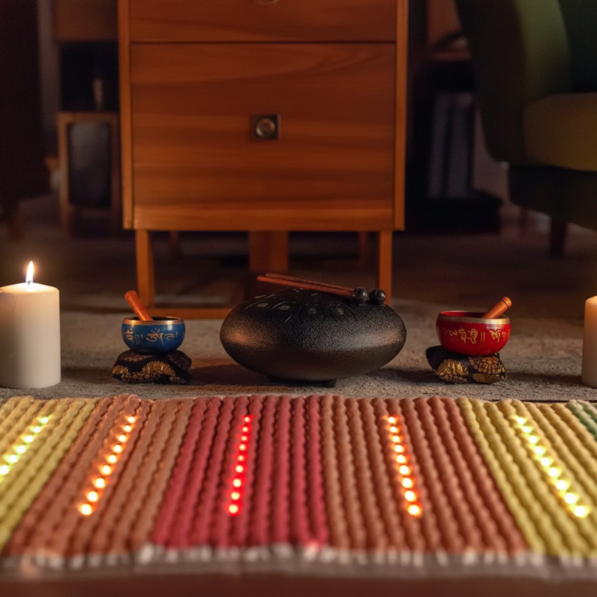 Rainbow Chakra Series | PEMF Far Infrared Heating Mats