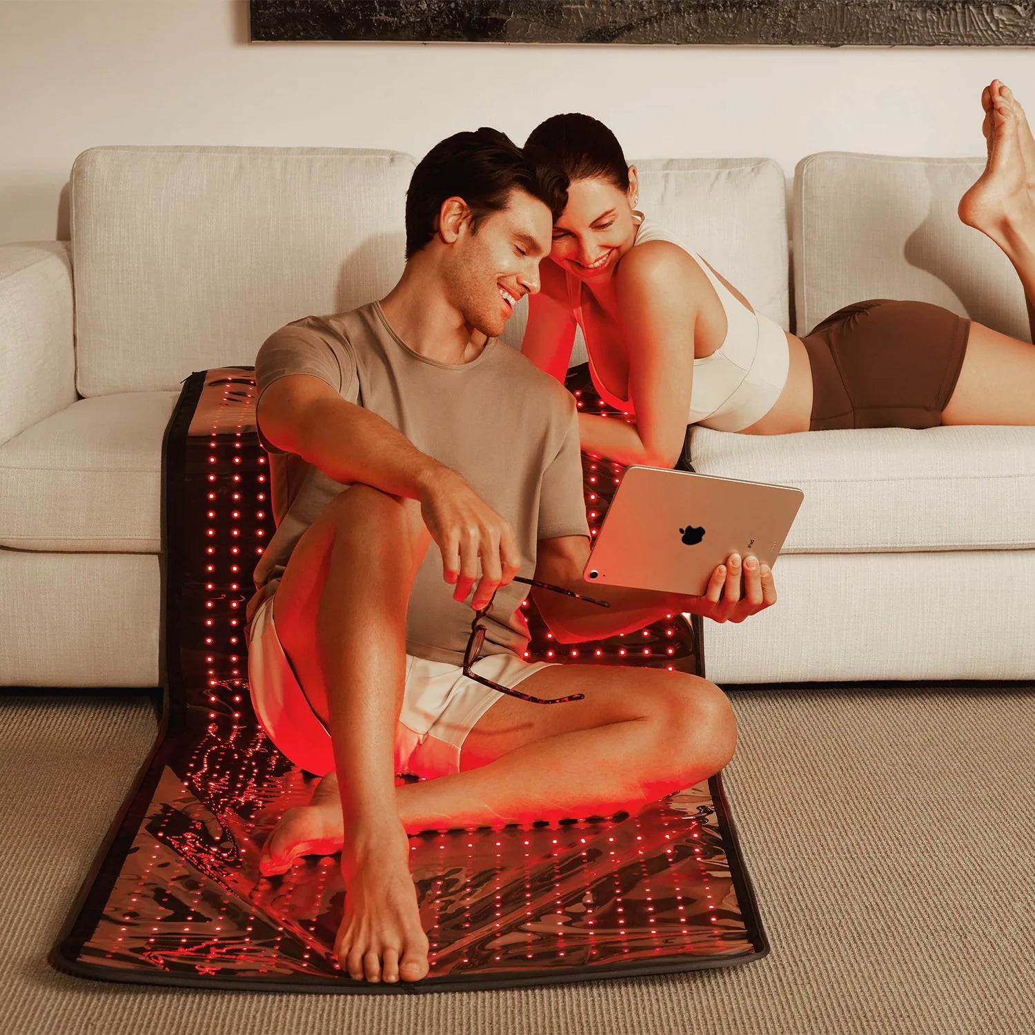 Red and Near-Infrared Light Therapy Mat Pro